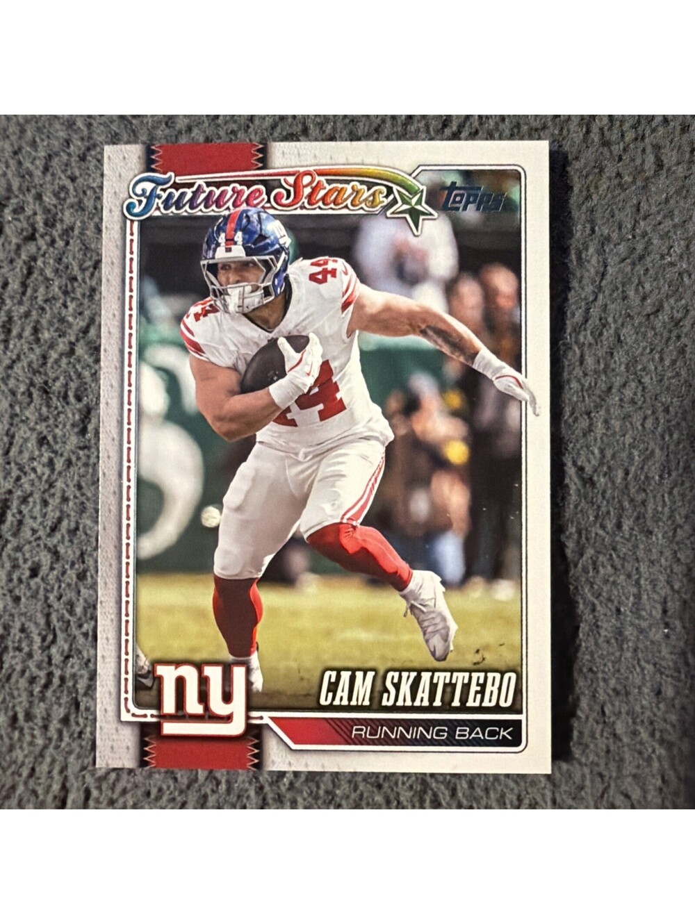 2026 Topps Flagship Future Stars Cam Skattebo #268 New York Giants NFL